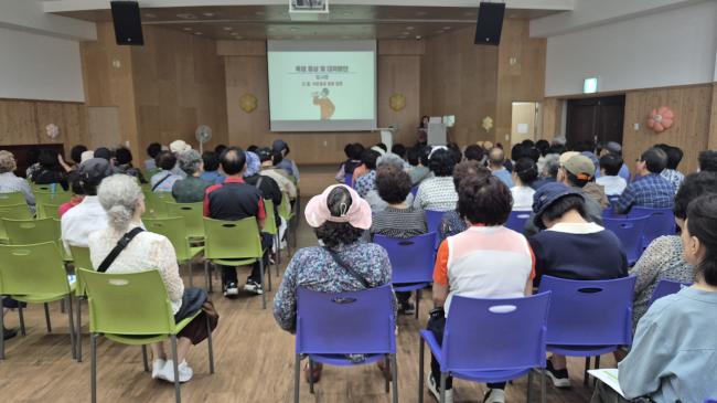 노인사회활동지원사업 참여자 안전… 이미지