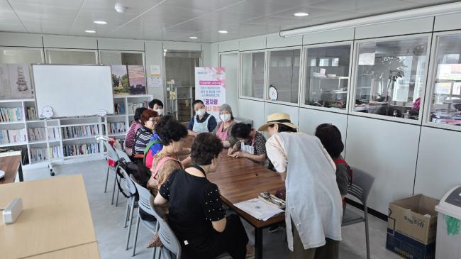 한살림재단과 함께하는 노인 문화프로그램 참조 이미지